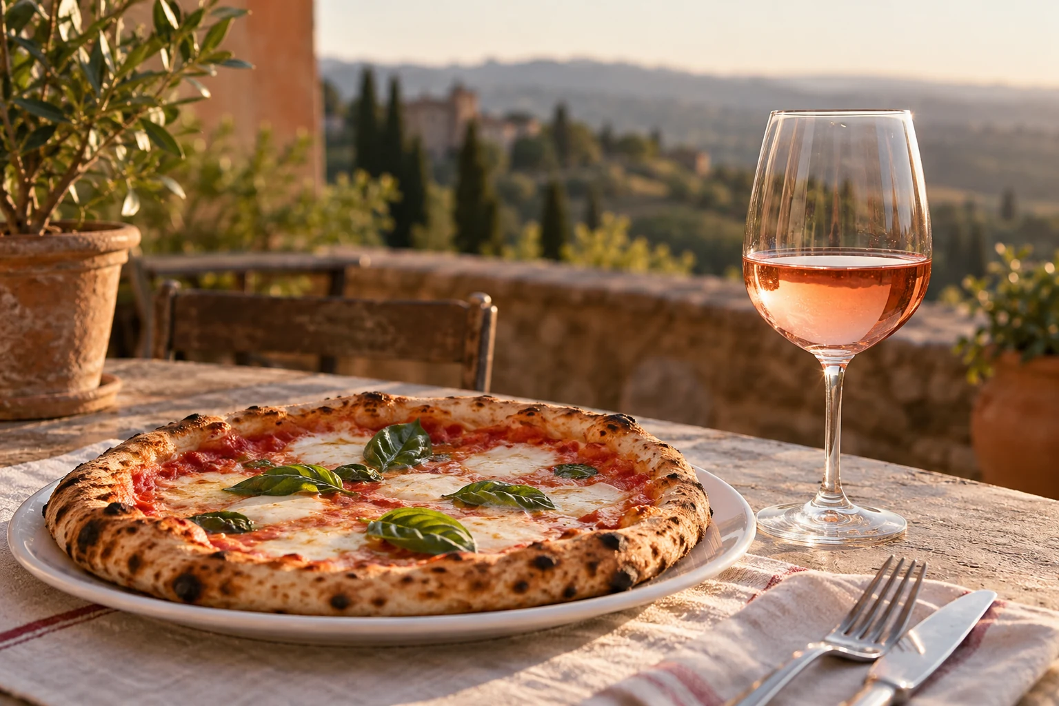 Lumare rosato: idee per pizza, antipasti e cene mediterranee